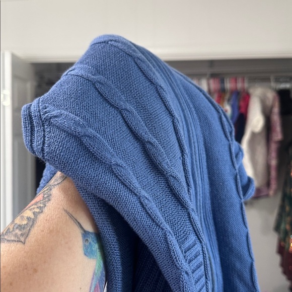 PENDLETON Full Zip Chunky Knit Cardigan Sweater Women's LARGE - Picture 10 of 12